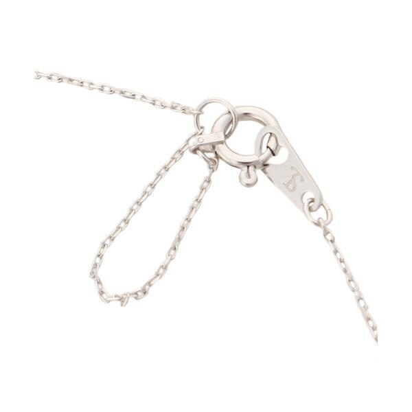 サマンサティアラ　ダイヤモンド、アクアマリンネックレス　K18WG サマンサティアラ Samantha Tiara K10ダイヤモンド しずく