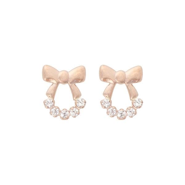 サマンサティアラ（samantha tiara）/K10PG リボンピアス