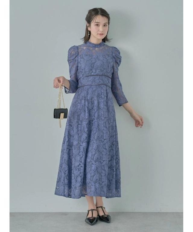 ♥️アースミュージック＆エコロジー　ワンピース アースミュージック＆エコロジー（earth music&ecology）/総レース