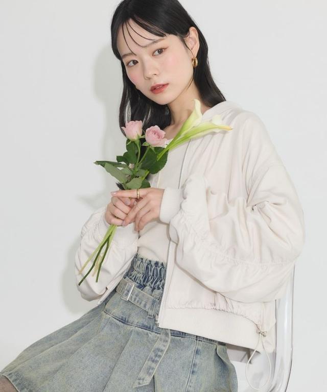 【NEW】アースミュージック＆エコロジー（earth music&ecology）/リバーシブルMA−1の通販は 6,999円