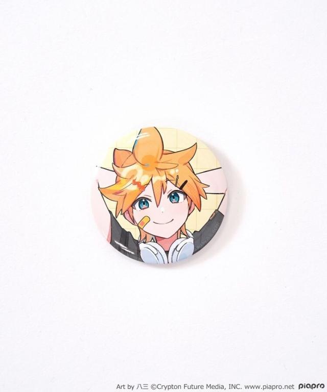 鏡音リン 鏡音レン 缶バッジ earth music&ecology 鏡音リン 鏡音レン 缶バッジセット 鏡音レン 缶バッジセット/earth