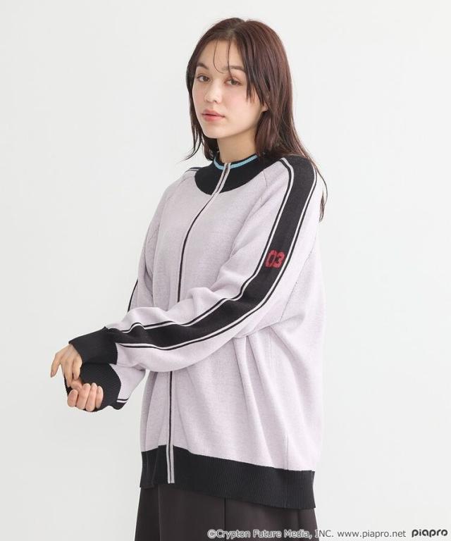 アースミュージック＆エコロジー（earth music&ecology）/巡音ルカ ニットブルゾン