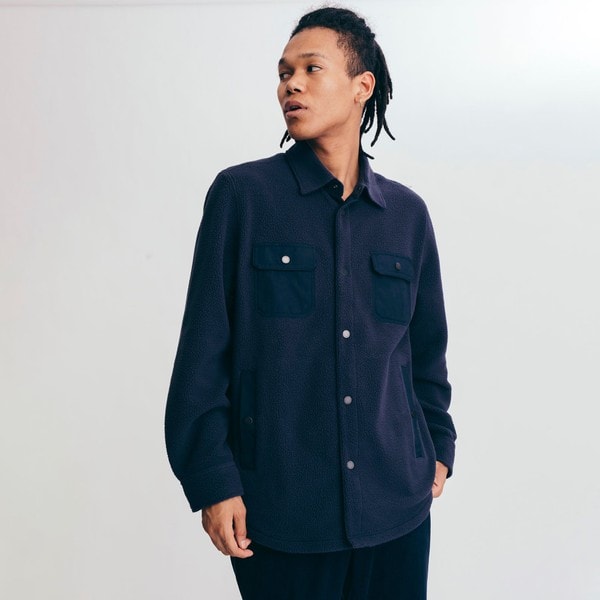 エーグル/シティム　フリースシャツ