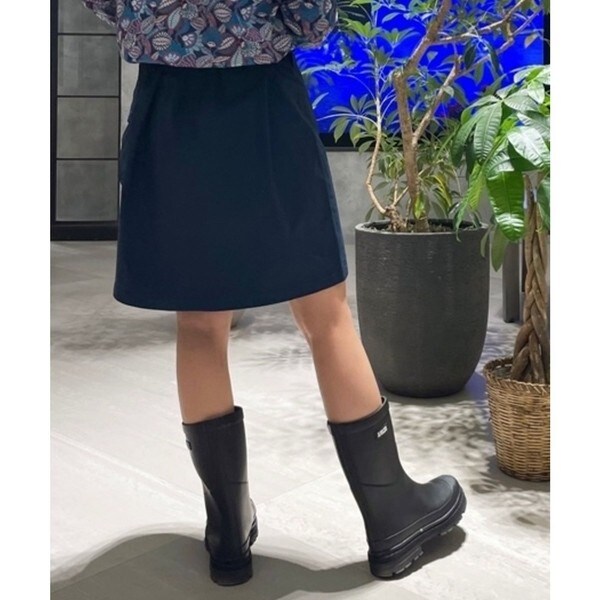 エーグル（AIGLE）/チャンキーヒール ミッドレインラバーブーツ_6