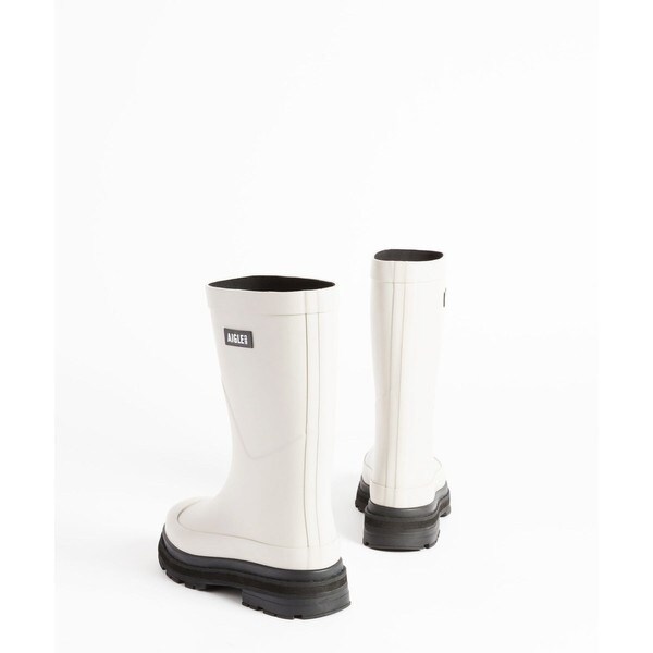 エーグル（AIGLE）/チャンキーヒール ミッドレインラバーブーツ_8