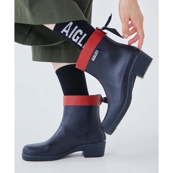 エーグル（AIGLE）/防水 撥水 ミリカ ボッティロン ヒール付き ラバーブーツ_16
