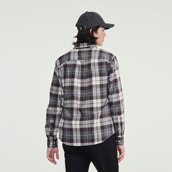 エーグル（AIGLE）/ボタンダウン 長袖チェックシャツ_5