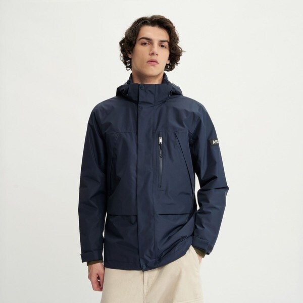 AIGLE/エーグルGORE-TEXゴアテックス ステンカラーコート メンズXL セール】 ゴアテックス レインウェブ ジャケット （ステンカラー