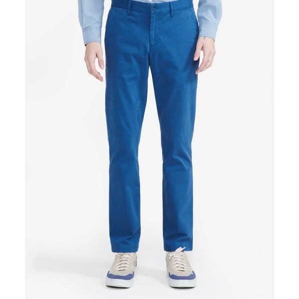 エーグル（AIGLE）/オーガニックコットン スリムストレート ストレッチ チノパンツ