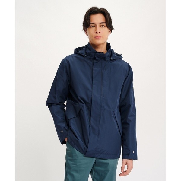 5.2万★ AIGLE / 防水耐久性・透湿・防風 GORE-TEX DALAVEN / DARK NAVY / L サイズ / エーグル ゴアテックス ダラベン ジャケット GORE－TEX ゴアテックス 透湿防水 防風 フィッシュテール
