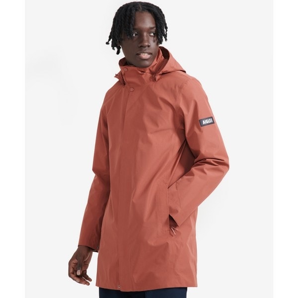 エーグル（AIGLE）/AIGLE GORE−TEX 防水 透湿 防風 ロングフーデッドジャケット