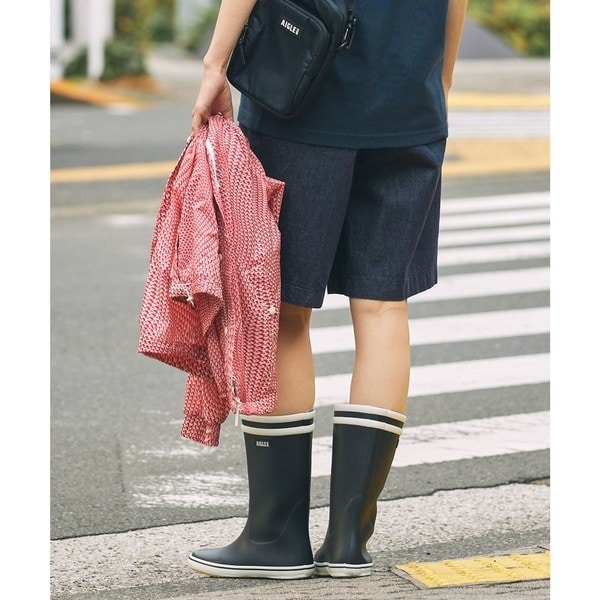 エーグル（AIGLE）/MALOUINE マロウィン ダブルストライプ レインラバーブーツ