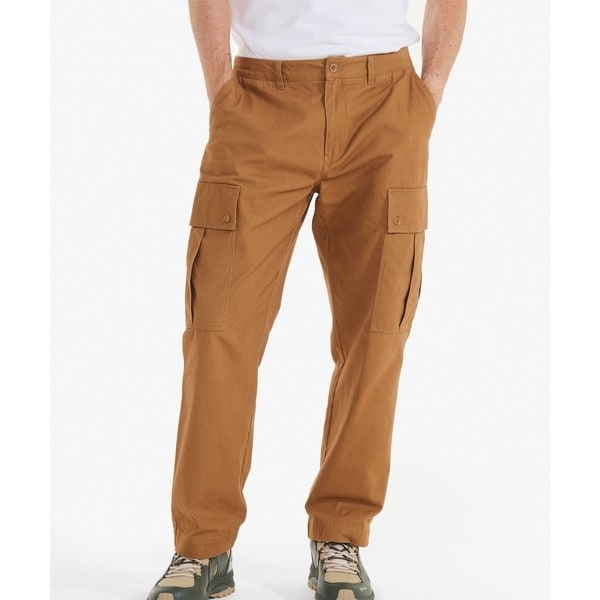 エーグル（AIGLE）/ルーズフィットテーパード ツイルカーゴパンツ