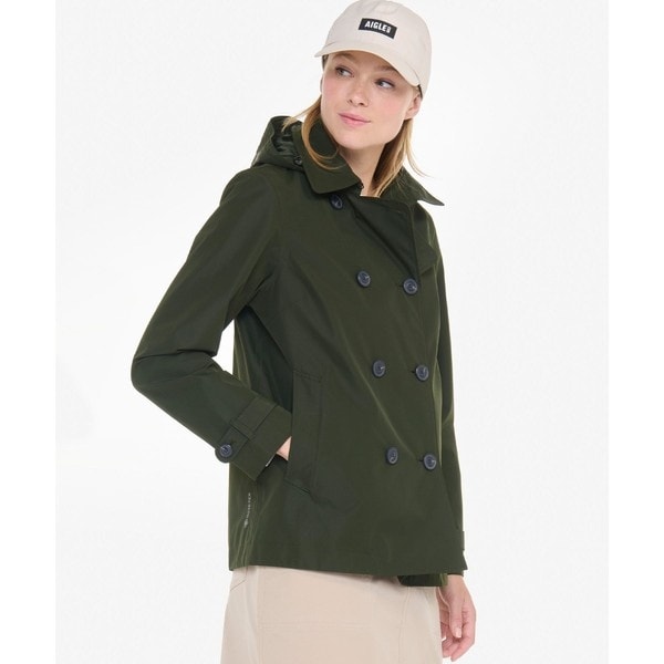 エーグル（AIGLE）/GORE−TEX ゴアテックス 防水 防風 透湿 フーデッド