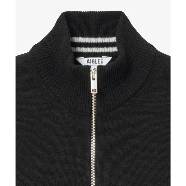 エーグル（AIGLE）/ウール スタンドジップアップニットセーター / ドライバーズニット ユニセックスの通販は
