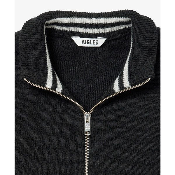 エーグル（AIGLE）/ウール スタンドジップアップニットセーター / ドライバーズニット ユニセックスの通販は