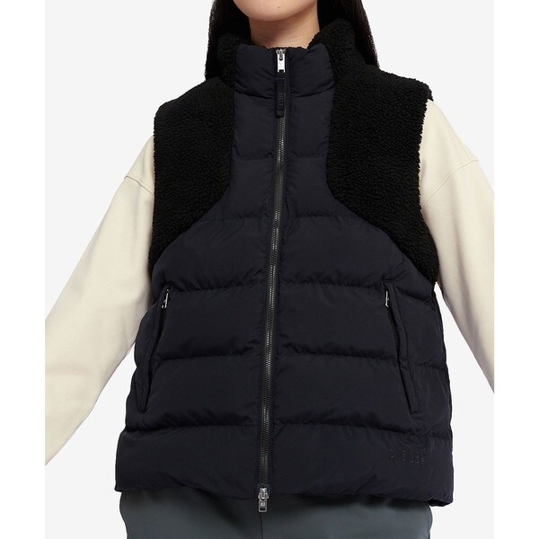 エーグル（AIGLE）/DUPONT SORONA中綿 シェルパフリース ボア切替え インサレーション ダブルジップダウンベ_3