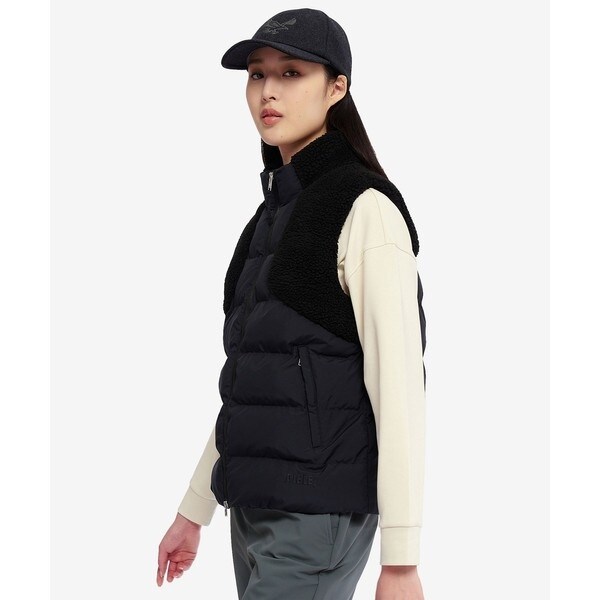 エーグル（AIGLE）/DUPONT SORONA中綿 シェルパフリース ボア切替え インサレーション ダブルジップダウンベ_4