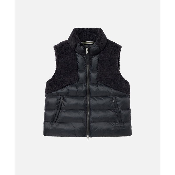 エーグル（AIGLE）/DUPONT SORONA中綿 シェルパフリース ボア切替え インサレーション ダブルジップダウンベ_7