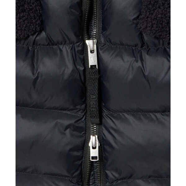 エーグル（AIGLE）/DUPONT SORONA中綿 シェルパフリース ボア切替え インサレーション ダブルジップダウンベ_12