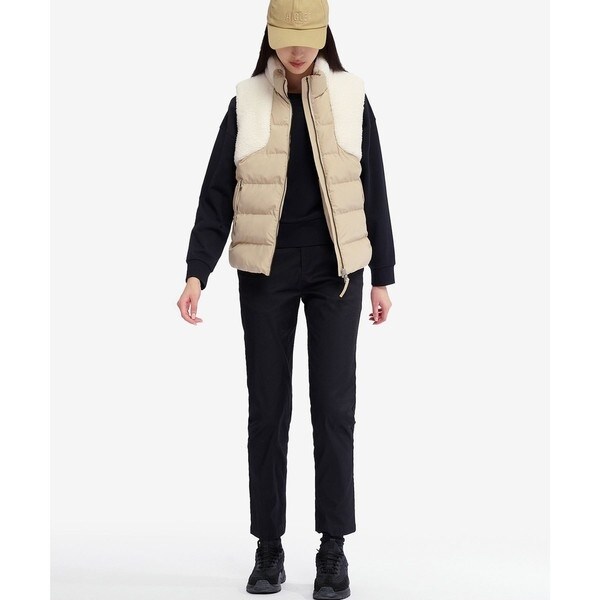 エーグル（AIGLE）/DUPONT SORONA中綿 シェルパフリース ボア切替え インサレーション ダブルジップダウンベ_17