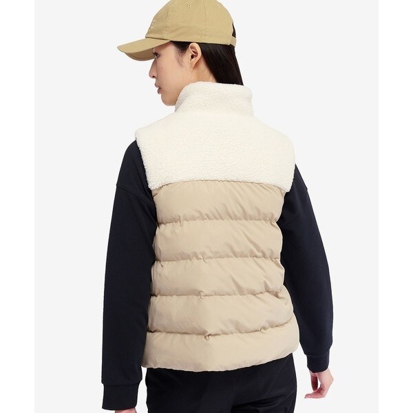 エーグル（AIGLE）/DUPONT SORONA中綿 シェルパフリース ボア切替え インサレーション ダブルジップダウンベ_19