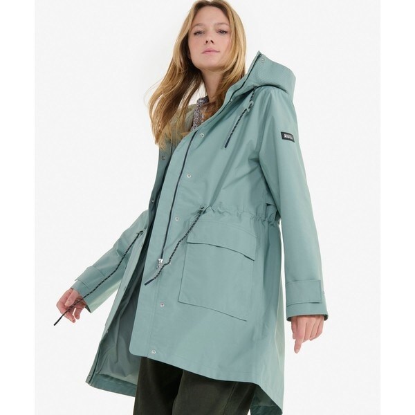 エーグル（AIGLE）/GORE−TEX ゴアテックス 透湿防水 防風 フィッシュテールフーデッドジャケット T−KIT対応_1