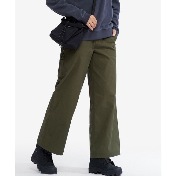 エーグル（AIGLE）/撥水 ハイウエスト ペインターワイドパンツ / ペインターパンツ
