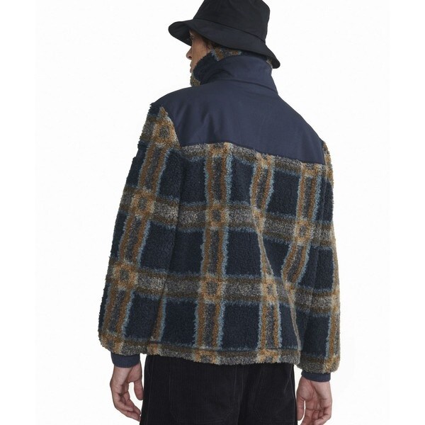 エーグル（AIGLE）/裾ドロストコード ハイネック ハーフジップ シェルパフリース / ボアブルゾンの通販は