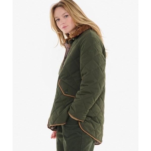 エーグル（AIGLE）/DUPONT SORONA中綿 透湿防水 撥水 防風 2WAY インサレーションキルティングジャケッ_9