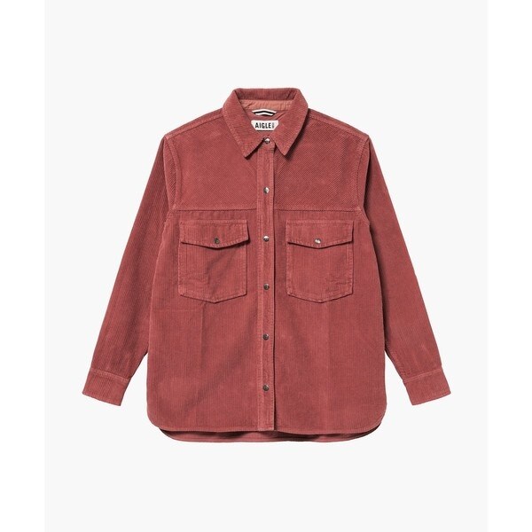 エーグル（AIGLE）/ヴィンテージ加工 コーデュロイシャツジャケット