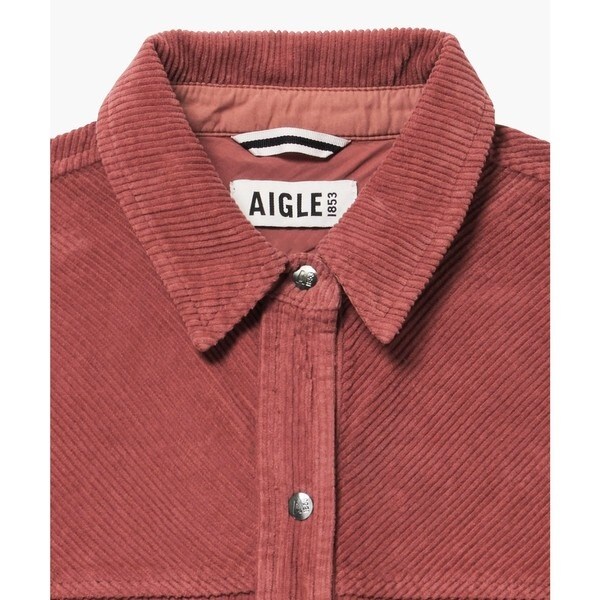 エーグル（AIGLE）/ヴィンテージ加工 コーデュロイシャツジャケット