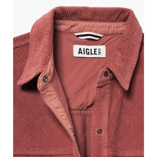 エーグル（AIGLE）/ヴィンテージ加工 コーデュロイシャツジャケット