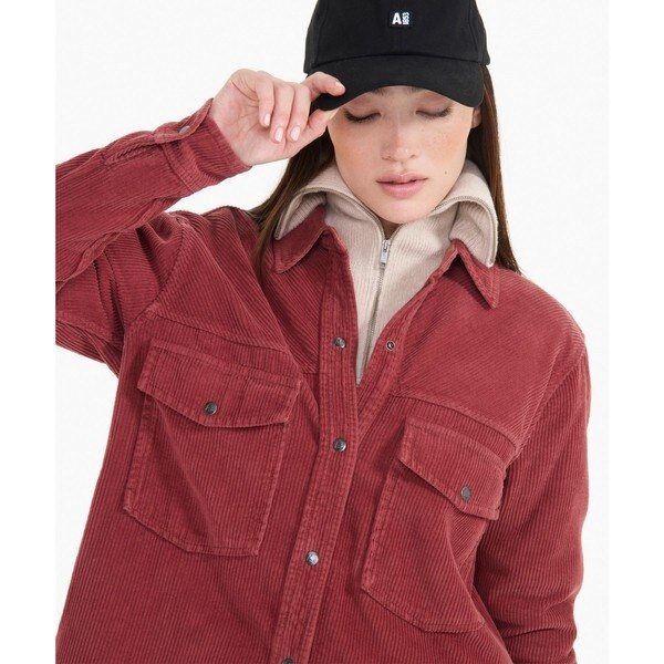 エーグル（AIGLE）/ヴィンテージ加工 コーデュロイシャツジャケット