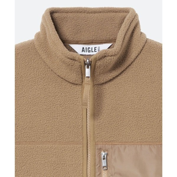 エーグル（AIGLE）/ジップアップ シェルパフリース / ボアブルゾンの通販は