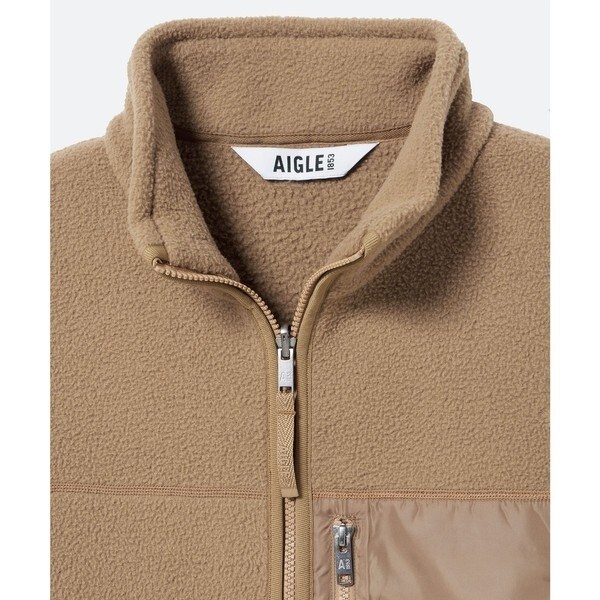 エーグル（AIGLE）/ジップアップ シェルパフリース / ボアブルゾンの通販は