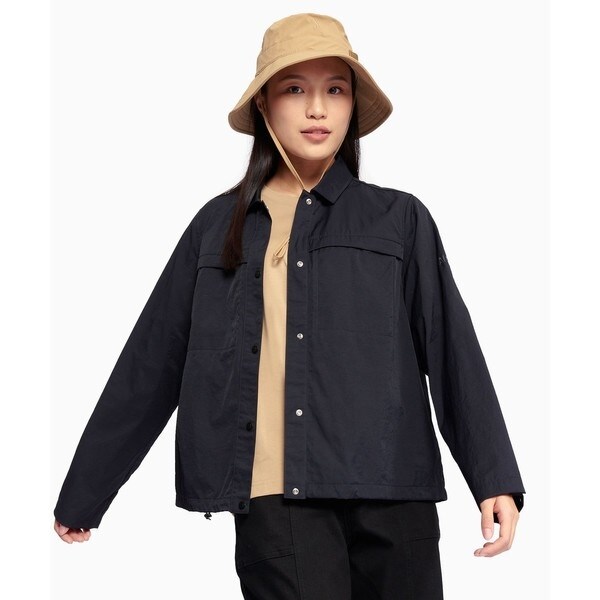 エーグル（AIGLE）/UVカット 撥水 マルチユース ナイロンシャツジャケット_7