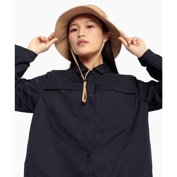 エーグル（AIGLE）/UVカット 撥水 マルチユース ナイロンシャツジャケット_9
