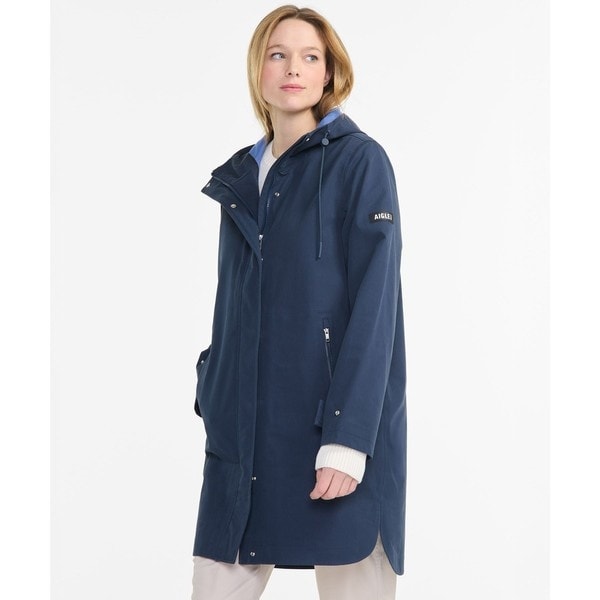 エーグル（AIGLE）/MTD 防水 透湿 ３レイヤー フーデッドコート