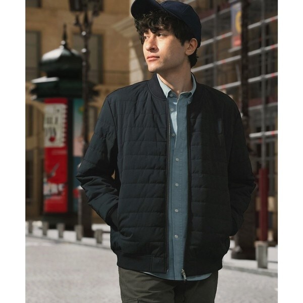 エーグル（AIGLE）/撥水 DUPONT SORONA中綿 リバーシブルインサレーションジャケット / 中綿ダウンジャケッ