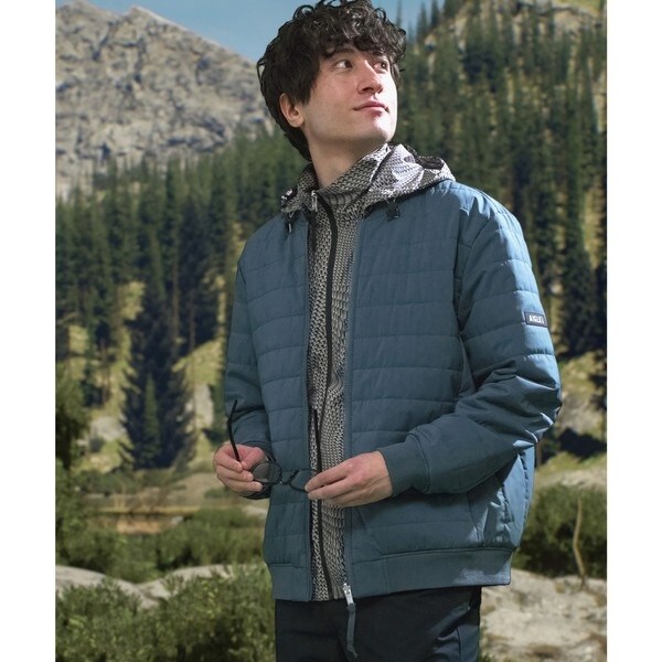 エーグル（AIGLE）/撥水 DUPONT SORONA中綿 リバーシブルインサレーションジャケット / 中綿ダウンジャケッ