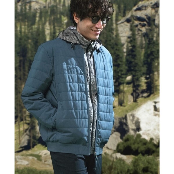 エーグル（AIGLE）/撥水 DUPONT SORONA中綿 リバーシブルインサレーションジャケット / 中綿ダウンジャケッ