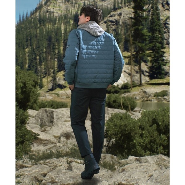 エーグル（AIGLE）/撥水 DUPONT SORONA中綿 リバーシブルインサレーションジャケット / 中綿ダウンジャケッ