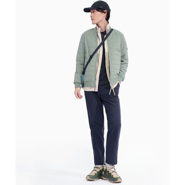 エーグル（AIGLE）/撥水 DUPONT SORONA中綿 リバーシブルインサレーションジャケット / 中綿ダウンジャケッ