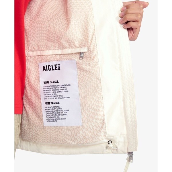 エーグル（AIGLE）/GORE−TEX ゴアテックス 防風 撥水 透湿 軽量 パッカブルフーデッドジャケット_12