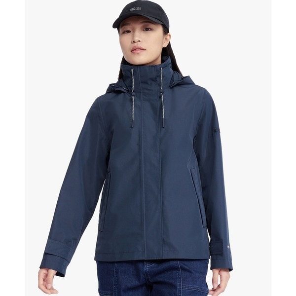 エーグル（AIGLE）/GORE−TEX ゴアテックス 防水 撥水 防風 透湿 2レイヤーフーデッドハイキングジャケット /_1