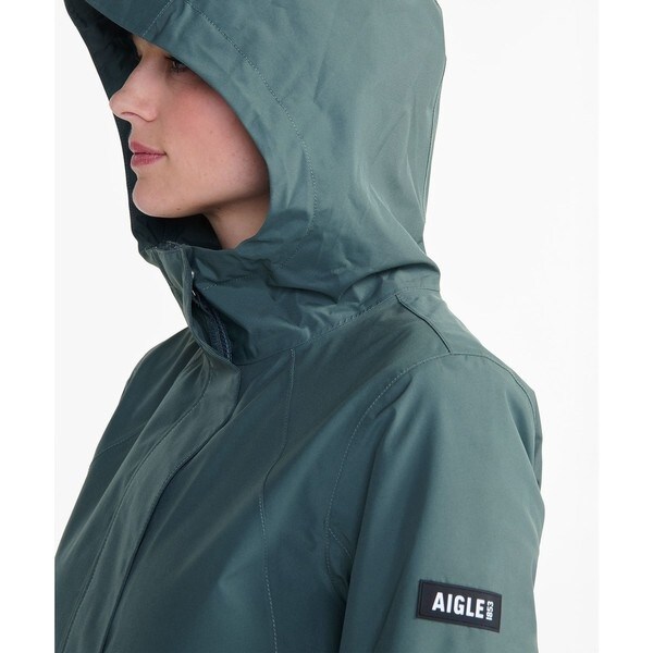エーグル（AIGLE）/GORE−TEX ゴアテックス 防風 防水 撥水 透湿 フィッシュテールフーデッドジャケット_5