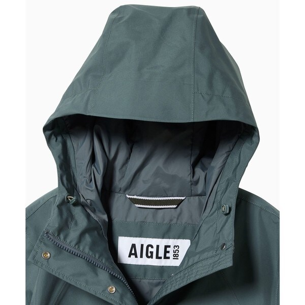 エーグル（AIGLE）/GORE−TEX ゴアテックス 防風 防水 撥水 透湿 フィッシュテールフーデッドジャケット_16