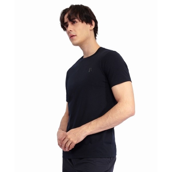 エーグル（AIGLE）/吸水速乾 UVカット プライムフレックス ワンポイント刺繍ロゴ 半袖Tシャツ