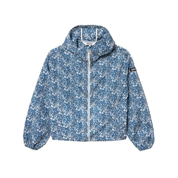 エーグル（AIGLE）/撥水リバティプリントフーデッドジャケット_17